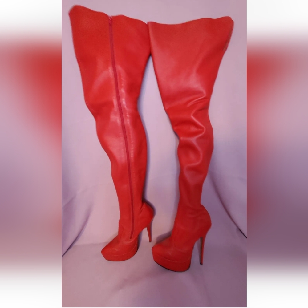 Thigh High Platform Boots